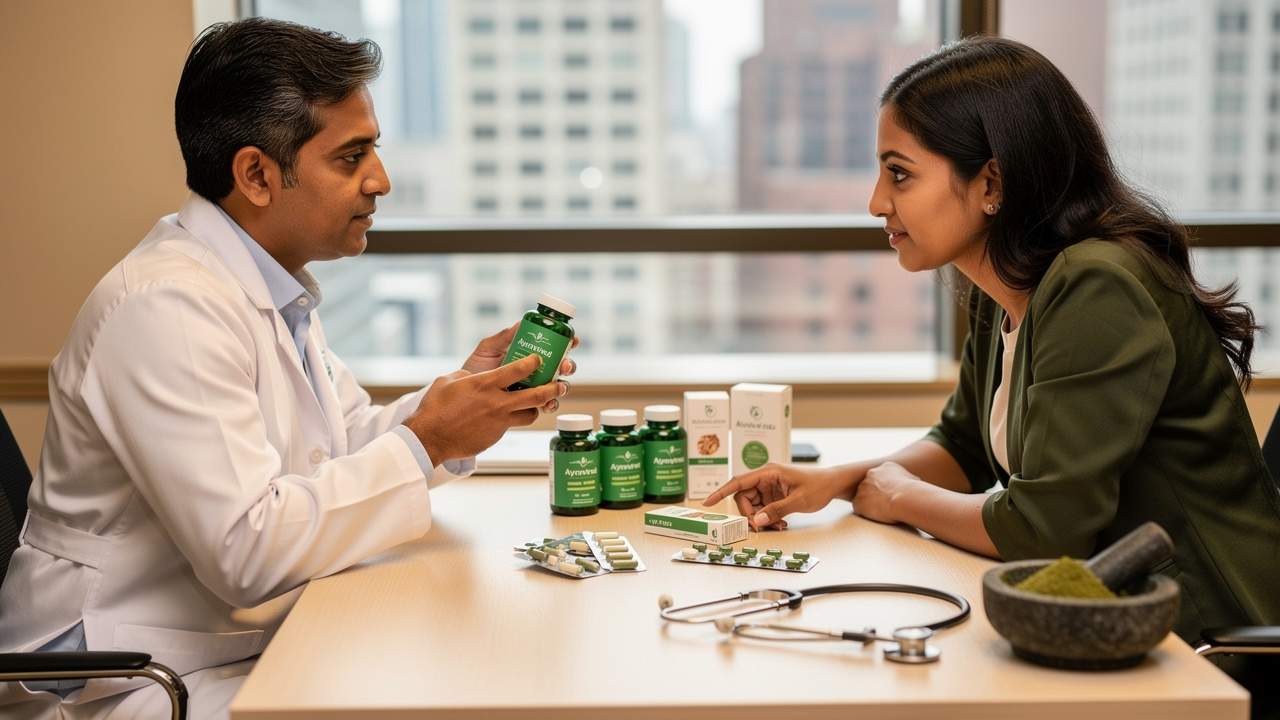 BAMS practitioner reviewing spirulina private label packaging